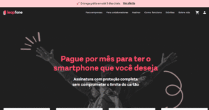 Página inicial do Leadphone